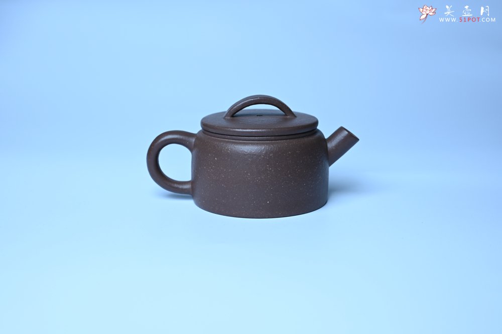 紫砂壶图片：美壶特惠 特好粗砂紫泥大炮汉瓦 出水爽利 - 宜兴紫砂壶网