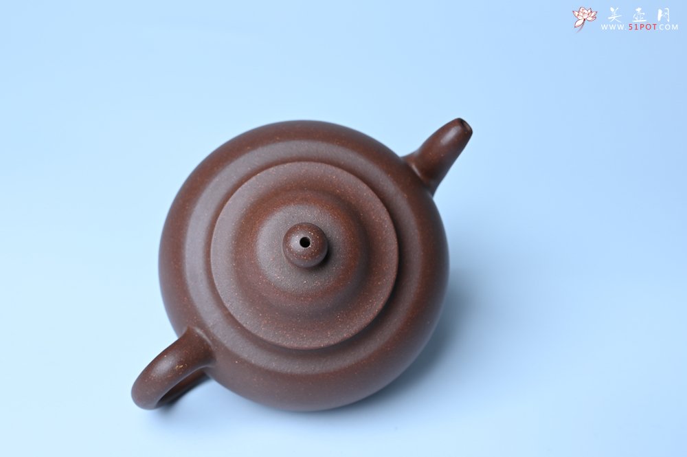 紫砂壶图片：美壶特惠 特好紫泥玉笠壶 茶人醉爱 - 宜兴紫砂壶网