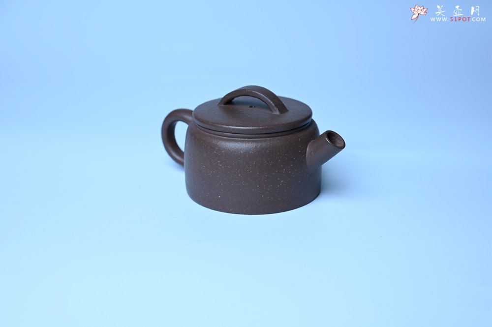 紫砂壶图片：美壶特惠 特好粗砂紫泥大炮汉瓦 出水爽利 - 宜兴紫砂壶网