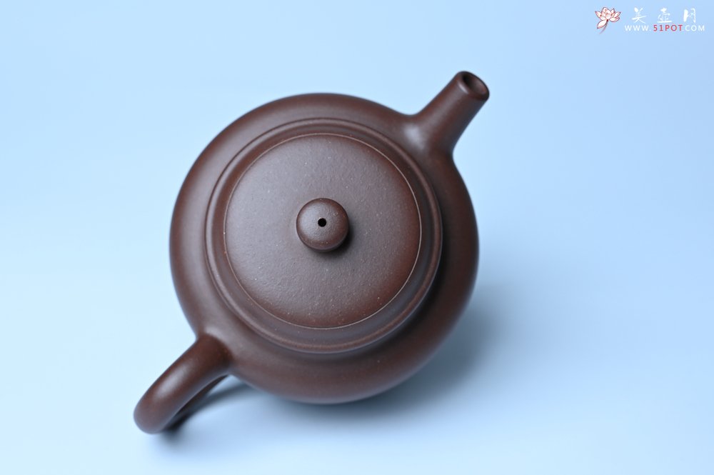 紫砂壶图片：美壶特惠 朱英尘全手工紫砂壶特好底槽青德中壶 茶壶 茶具 单壶 - 宜兴紫砂壶网