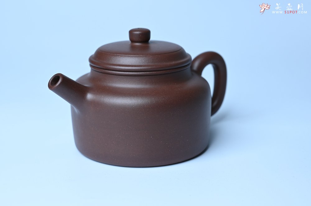 紫砂壶图片：美壶特惠 朱英尘全手工紫砂壶特好底槽青德中壶 茶壶 茶具 单壶 - 宜兴紫砂壶网