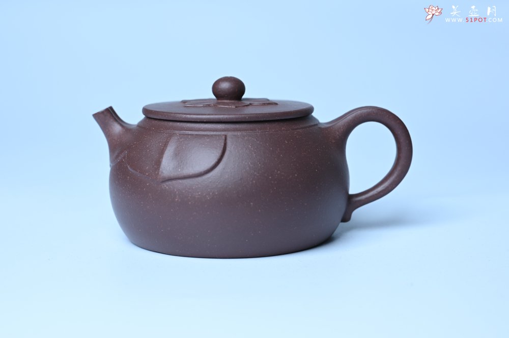 紫砂壶图片：美壶特惠 优质老紫泥般若小美壶 茶人醉爱 - 宜兴紫砂壶网