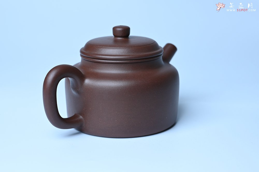 紫砂壶图片：美壶特惠 朱英尘全手工紫砂壶特好底槽青德中壶 茶壶 茶具 单壶 - 宜兴紫砂壶网