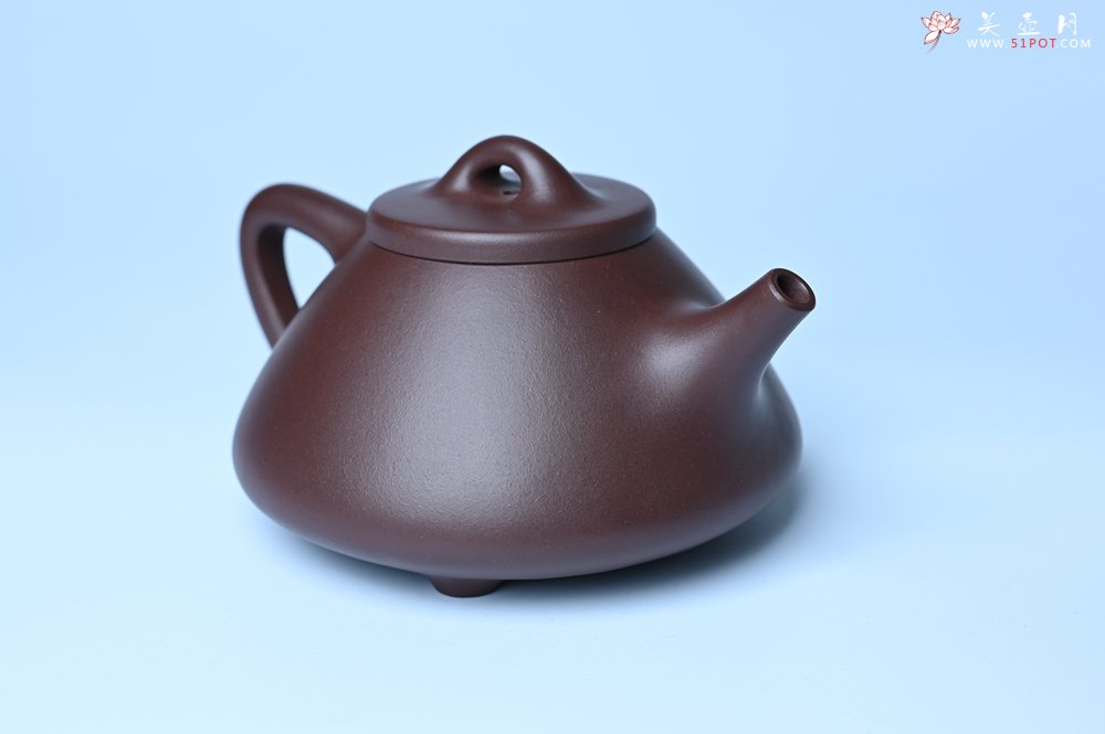 紫砂壶图片：美壶特惠 特好老紫泥子冶石瓢 - 宜兴紫砂壶网