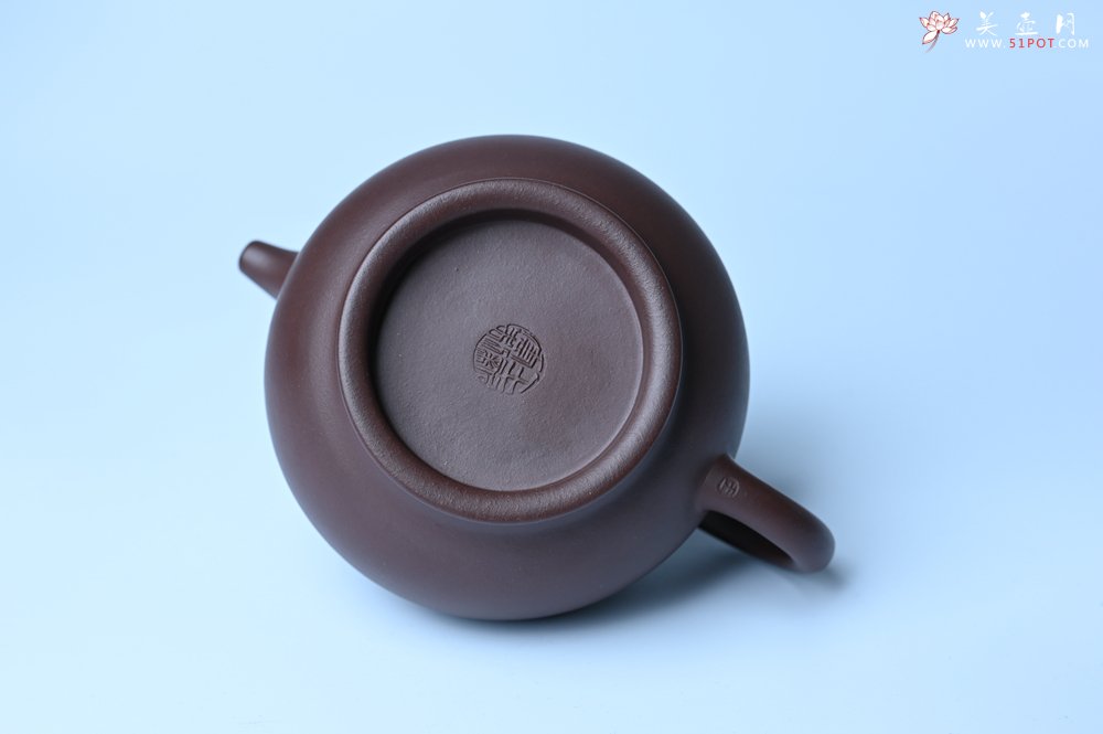 紫砂壶图片：潜力股王老师 美壶特惠 老紫泥全手工大亨掇只壶 - 宜兴紫砂壶网