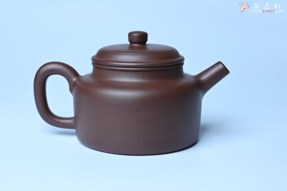 紫砂壶图片：美壶特惠 朱英尘全手工紫砂壶特好底槽青德中壶 茶壶 茶具 单壶 - 宜兴紫砂壶网