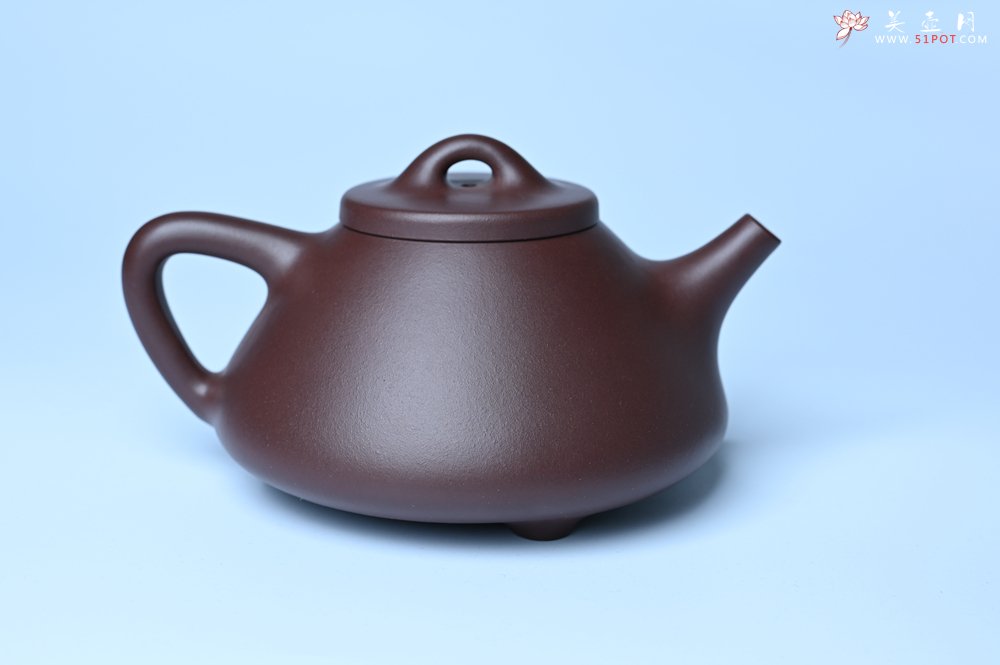紫砂壶图片：美壶特惠 特好老紫泥子冶石瓢 - 宜兴紫砂壶网