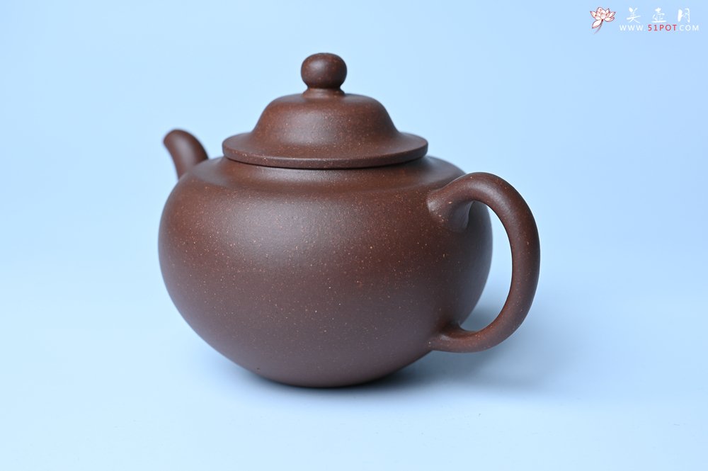 紫砂壶图片：美壶特惠 特好紫泥玉笠壶 茶人醉爱 - 宜兴紫砂壶网