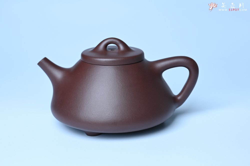 紫砂壶图片：美壶特惠 特好老紫泥子冶石瓢 - 宜兴紫砂壶网
