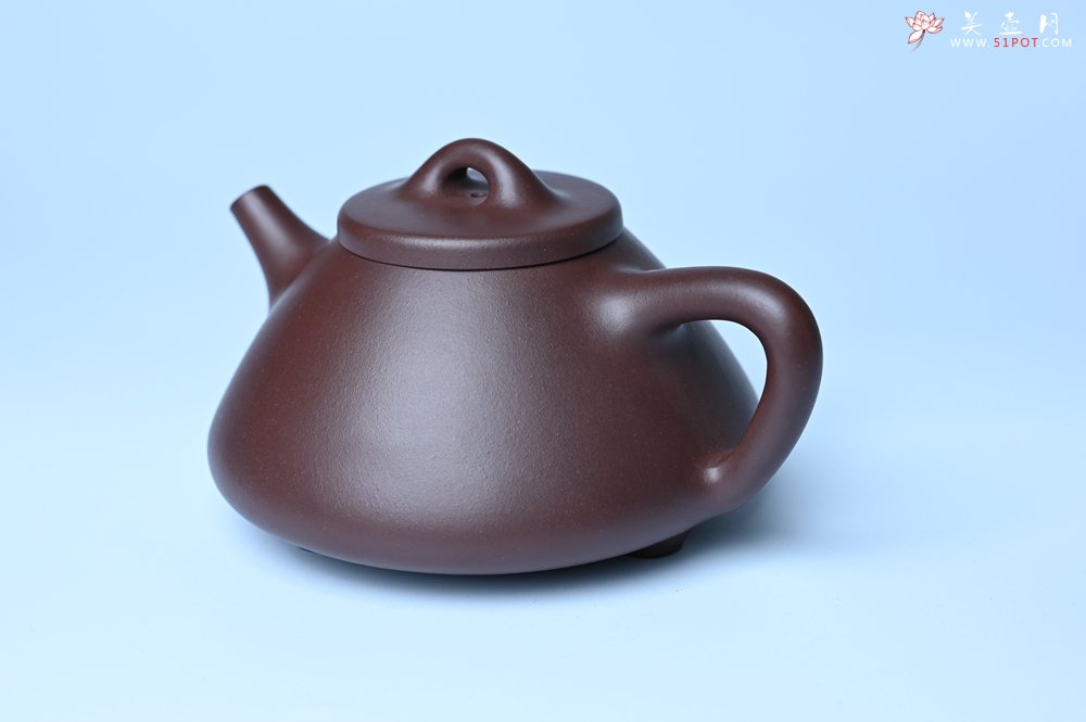 紫砂壶图片：美壶特惠 特好老紫泥子冶石瓢 - 宜兴紫砂壶网
