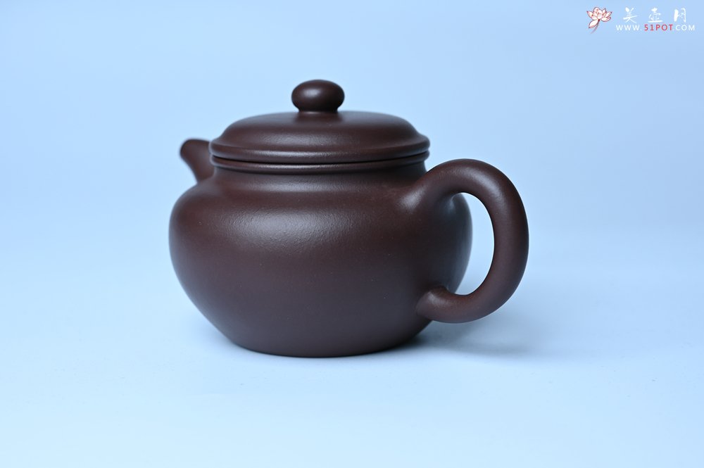紫砂壶图片：特好老紫泥全手工仿古壶 茶人醉爱 - 宜兴紫砂壶网