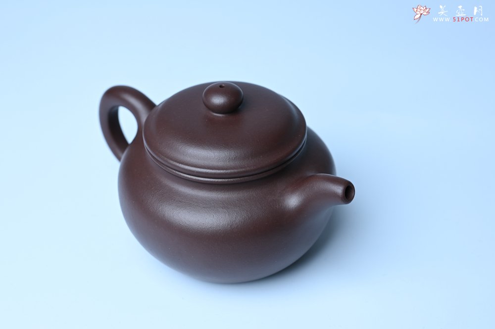 紫砂壶图片：特好老紫泥全手工仿古壶 茶人醉爱 - 宜兴紫砂壶网
