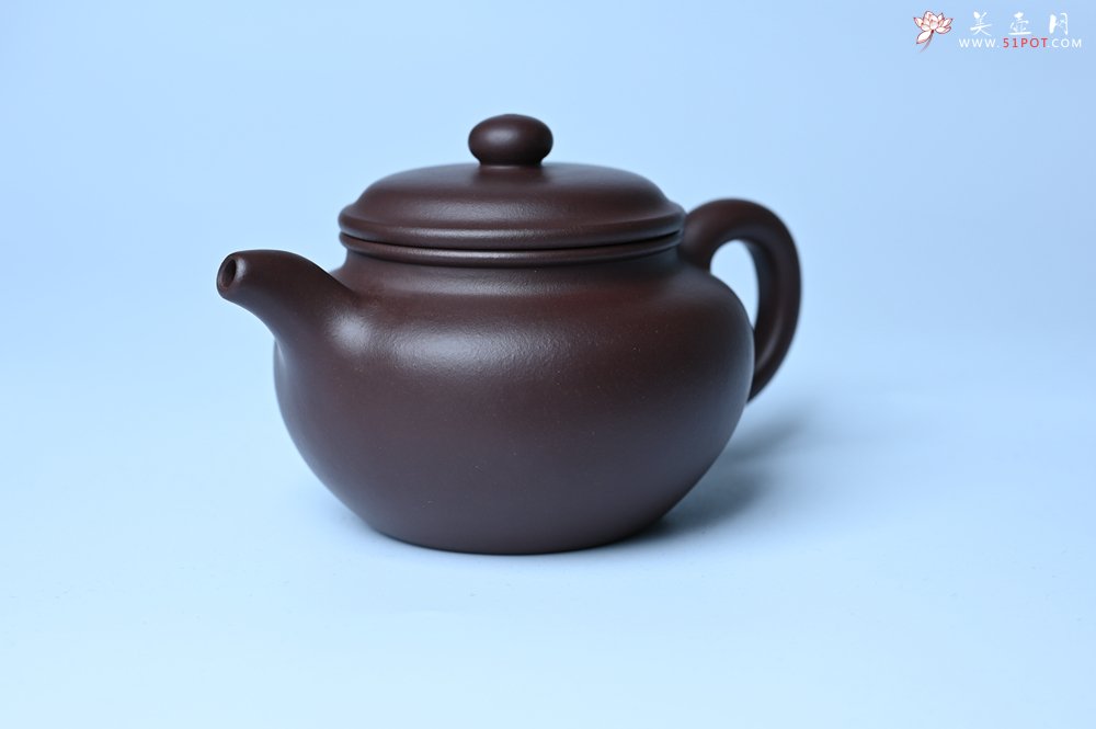 紫砂壶图片：特好老紫泥全手工仿古壶 茶人醉爱 - 宜兴紫砂壶网