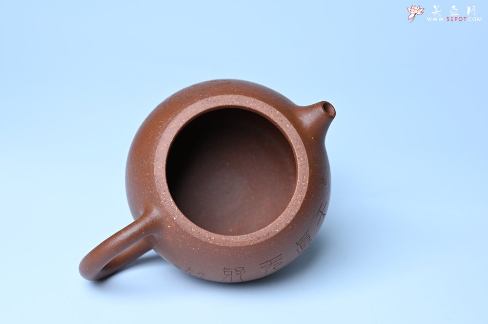 紫砂壶图片：油润降坡泥全手工小品西施壶  装饰童子图 天真无邪 - 宜兴紫砂壶网
