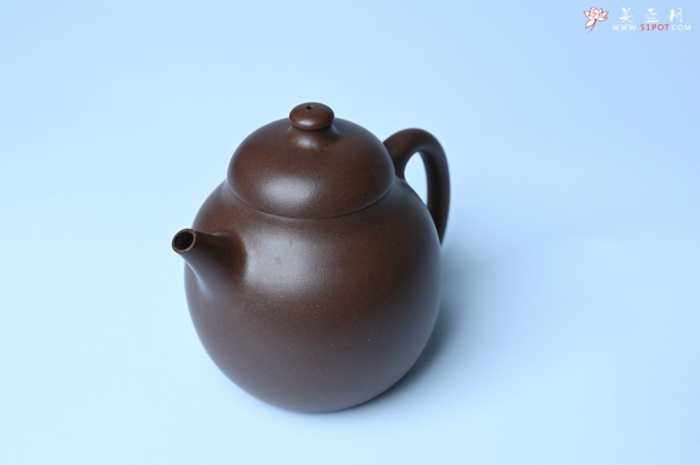 紫砂壶图片：美壶特惠 特好老紫泥龙蛋壶 茶人醉爱 - 宜兴紫砂壶网