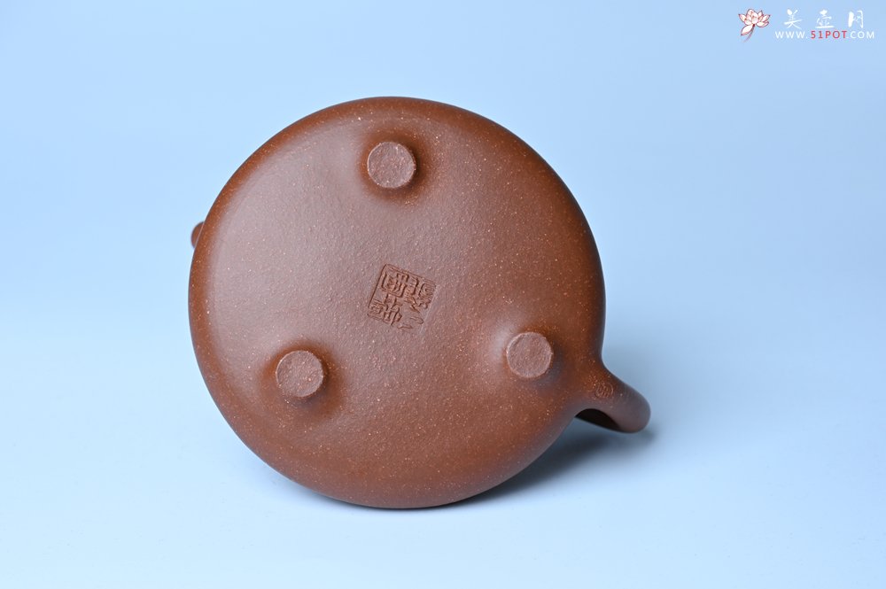 紫砂壶图片：潜力股周小培全手工降坡泥子冶石瓢 范小君徒杨志超装饰竹 特文气 - 宜兴紫砂壶网