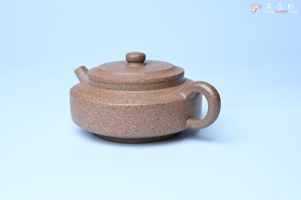 紫砂壶图片：美壶特惠 紫砂壶手工手制特好五彩老段泥还原烧周盘壶 茶壶 茶具 单壶 - 宜兴紫砂壶网
