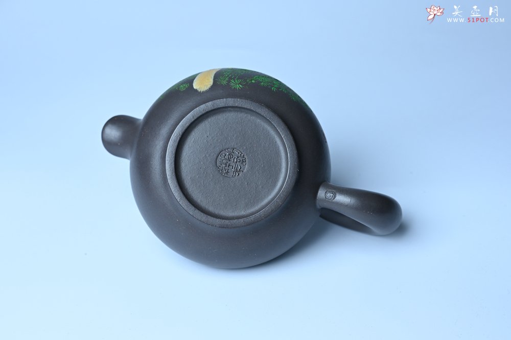 紫砂壶图片：美壶特惠 手工手制紫砂壶特好青灰泥松鼠壶 茶壶 茶具 单壶 - 宜兴紫砂壶网