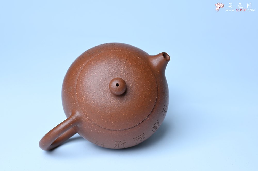 紫砂壶图片：油润降坡泥全手工小品西施壶  装饰童子图 天真无邪 - 宜兴紫砂壶网