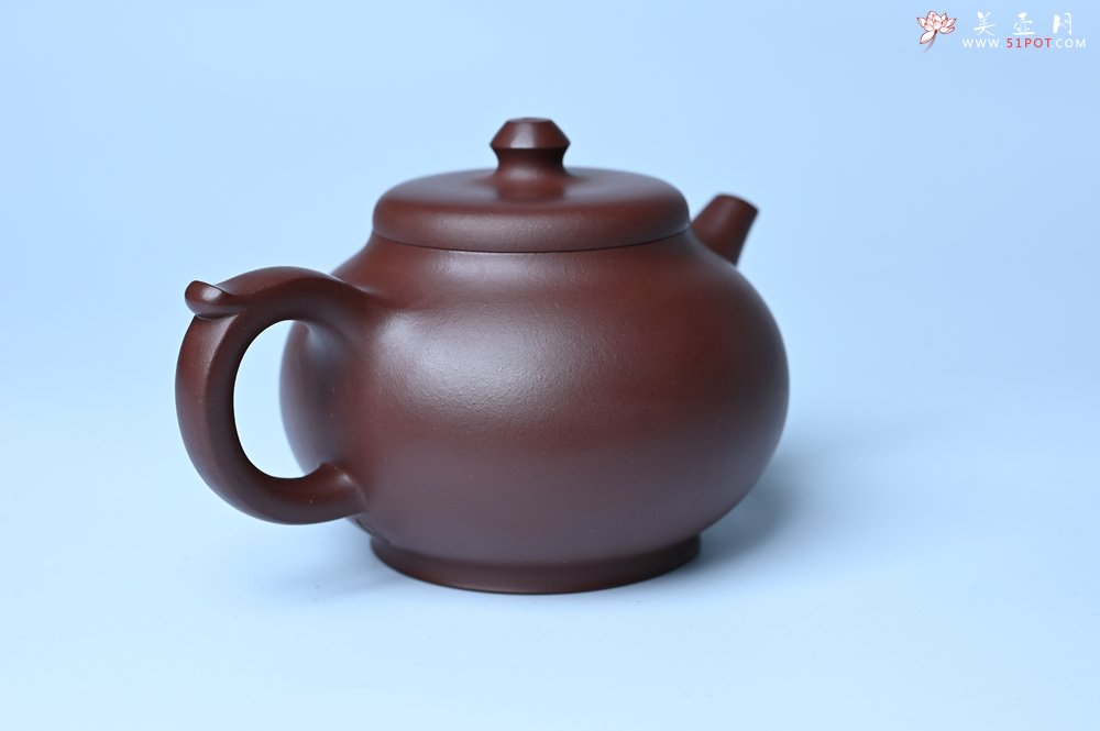 紫砂壶图片：潜力股周小培老师 4号井深井红皮龙全手工修德壶 养后特润 期待与您结缘 - 宜兴紫砂壶网
