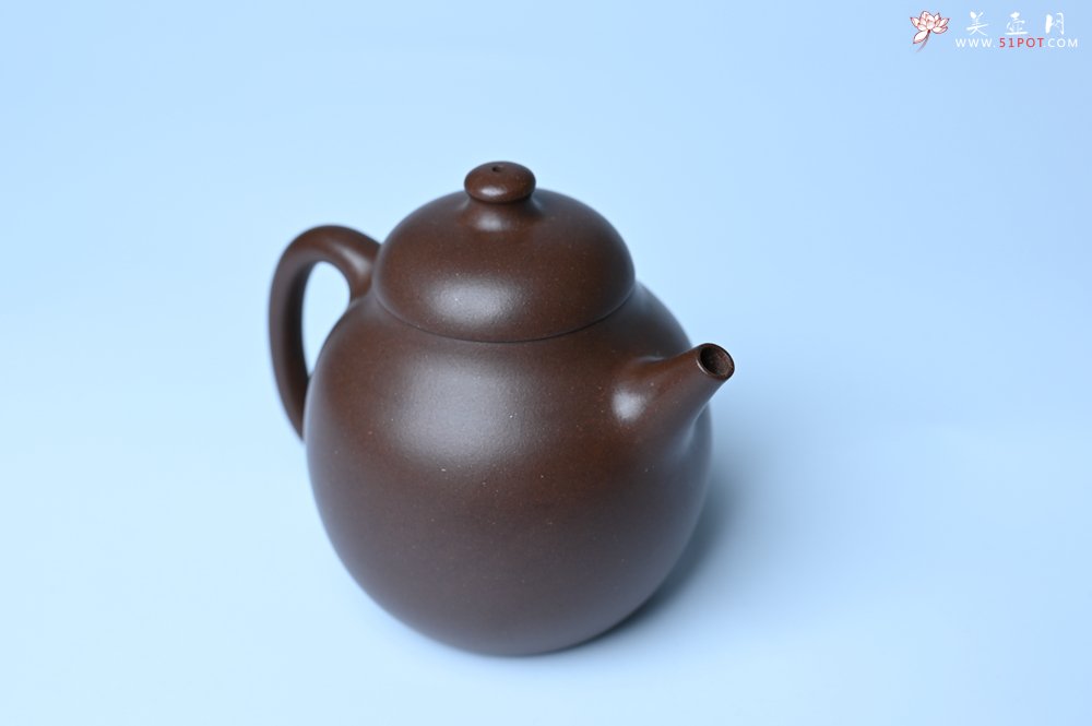 紫砂壶图片：美壶特惠 特好老紫泥龙蛋壶 茶人醉爱 - 宜兴紫砂壶网