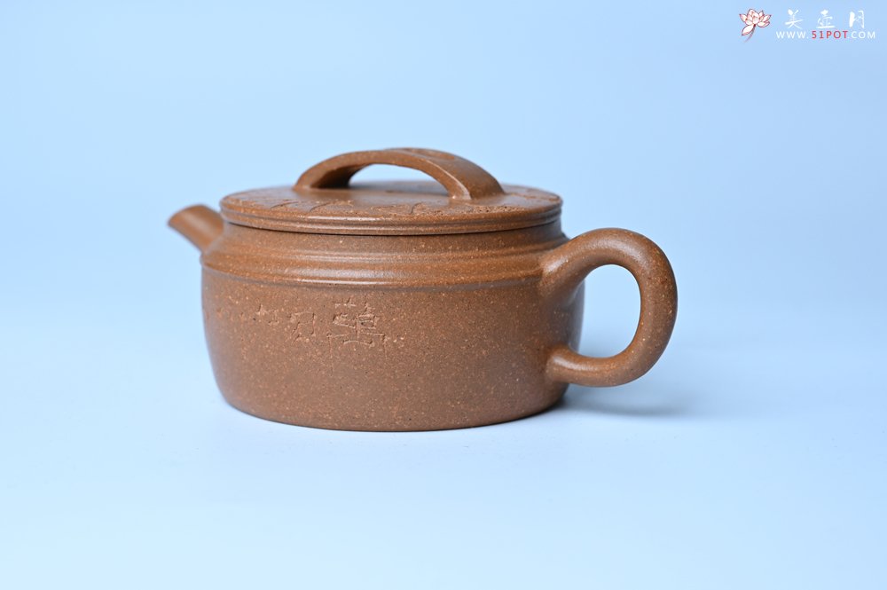 紫砂壶图片：美壶特惠 特好黄降坡泥汉瓦壶 万物可盼 茶人醉爱 - 宜兴紫砂壶网