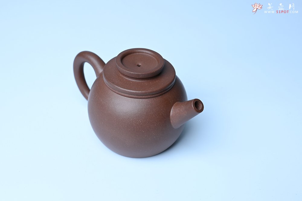 紫砂壶图片：美壶特惠 精致黑星红拼紫泥（家藏限量）巨轮小壶 茶人醉爱 - 宜兴紫砂壶网