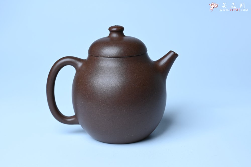 紫砂壶图片：美壶特惠 特好老紫泥龙蛋壶 茶人醉爱 - 宜兴紫砂壶网