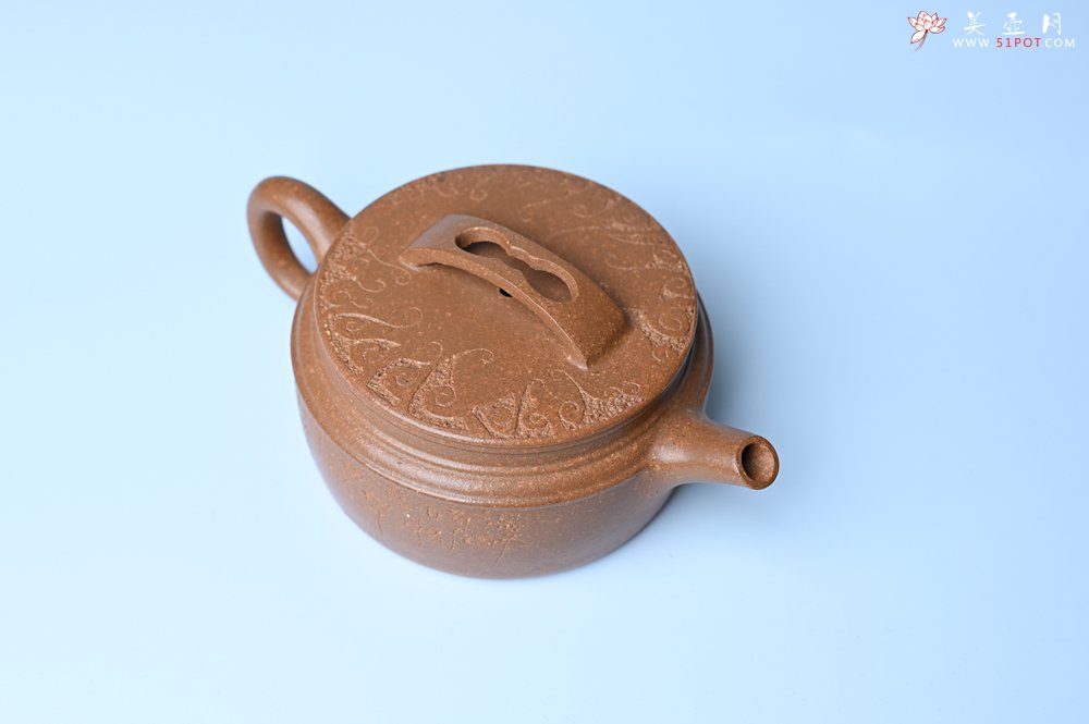 紫砂壶图片：美壶特惠 特好黄降坡泥汉瓦壶 万物可盼 茶人醉爱 - 宜兴紫砂壶网