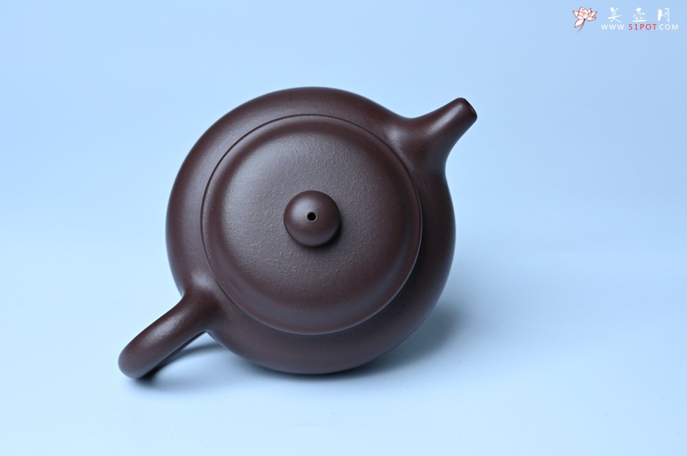 紫砂壶图片：特好老紫泥全手工仿古壶 茶人醉爱 - 宜兴紫砂壶网