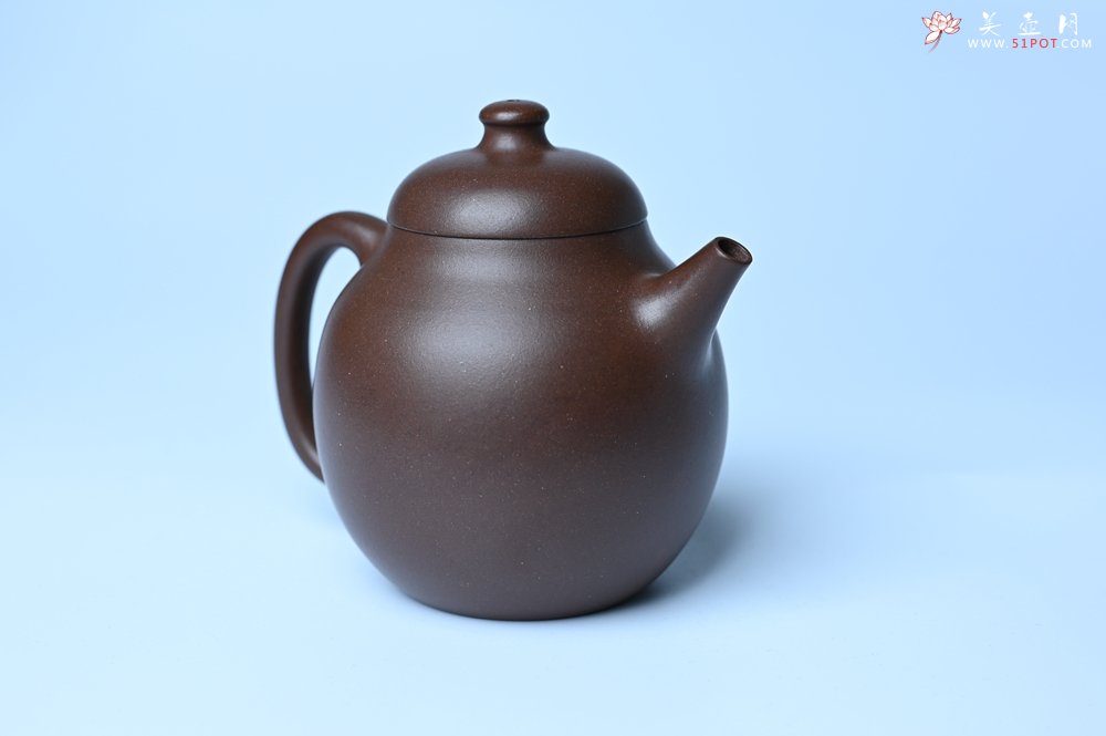 紫砂壶图片：美壶特惠 特好老紫泥龙蛋壶 茶人醉爱 - 宜兴紫砂壶网