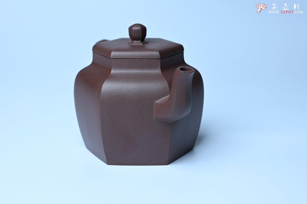紫砂壶图片：美壶特惠 潜力股凌晨老师 精致紫泥全手工高登壶 期待与您结缘 - 宜兴紫砂壶网