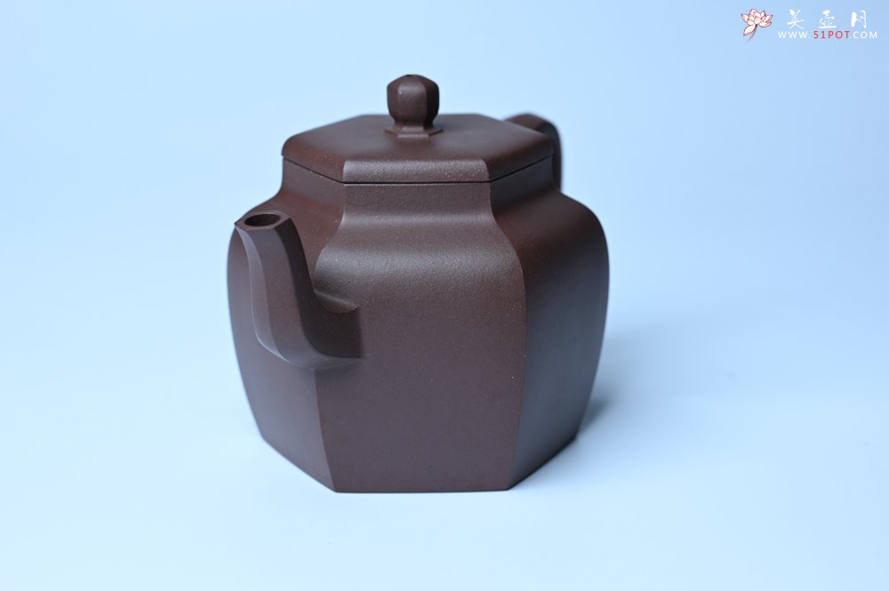 紫砂壶图片：美壶特惠 潜力股凌晨老师 精致紫泥全手工高登壶 期待与您结缘 - 宜兴紫砂壶网