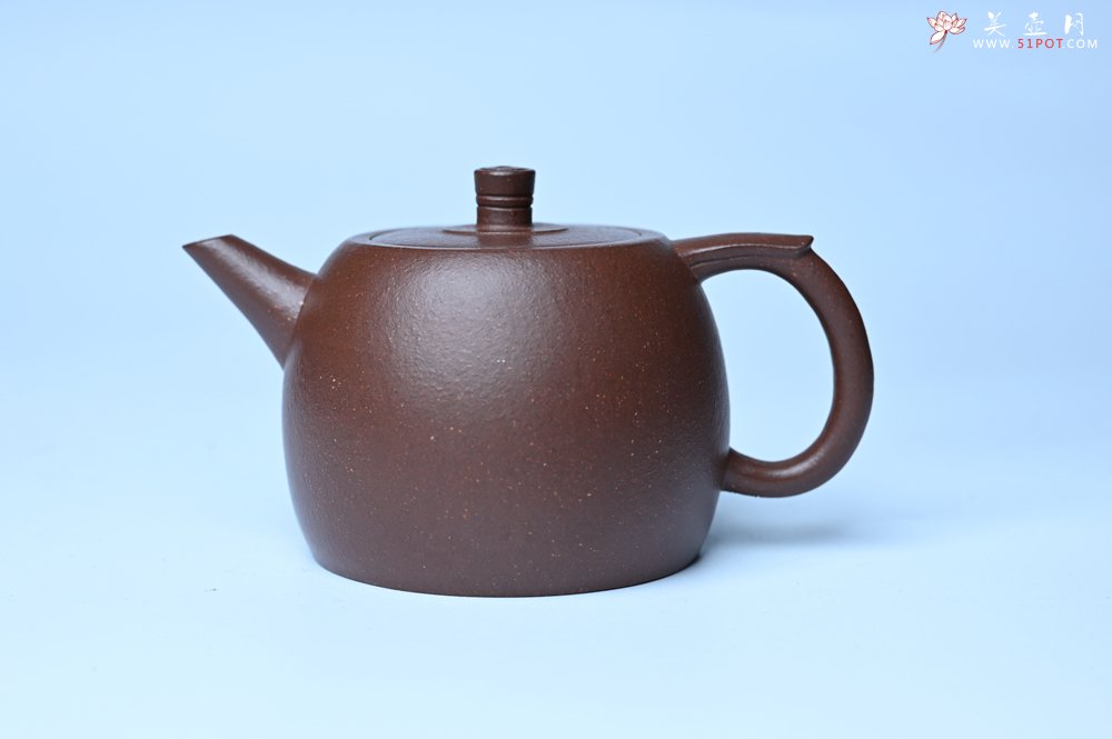 紫砂壶图片：美壶特惠 特好底槽青曼生井锤壶 茶人醉爱 - 宜兴紫砂壶网