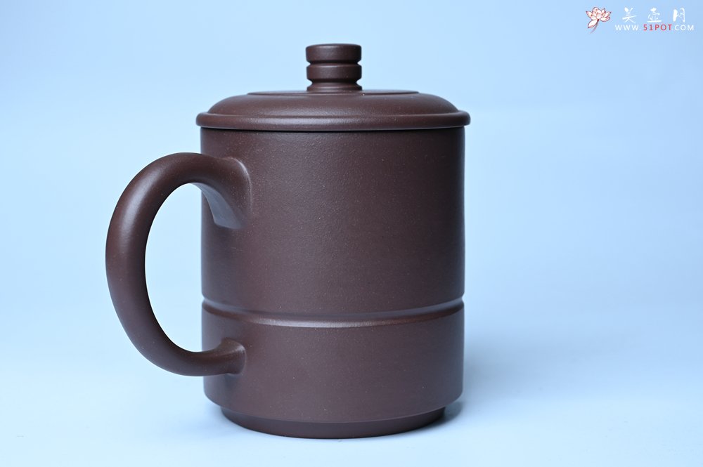 紫砂壶图片：优质紫泥 上善若水杯 美杯特惠 - 宜兴紫砂壶网