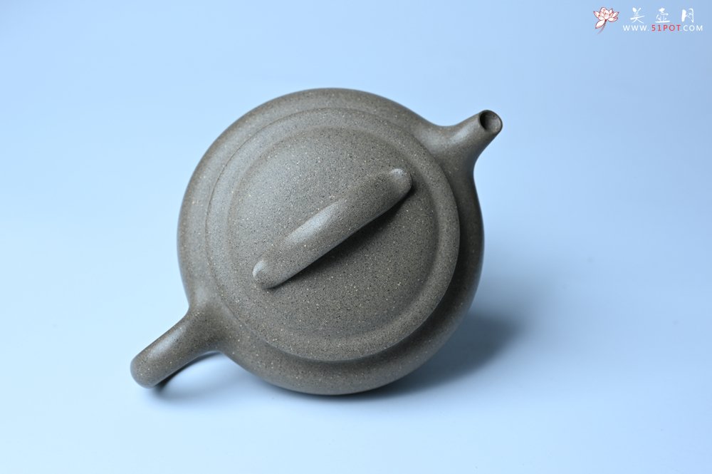 紫砂壶图片：美壶特惠 特好芝麻绿泥云帆紫砂壶 茶人醉爱 - 宜兴紫砂壶网