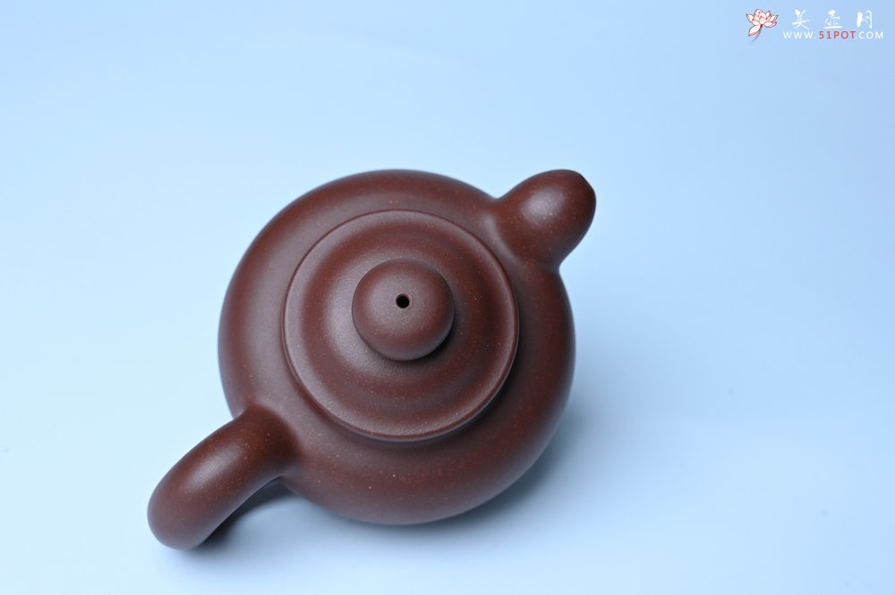 紫砂壶图片：迎中秋特惠 周老师精工力作 道洪圆珠 超精致 出水如柱 - 宜兴紫砂壶网