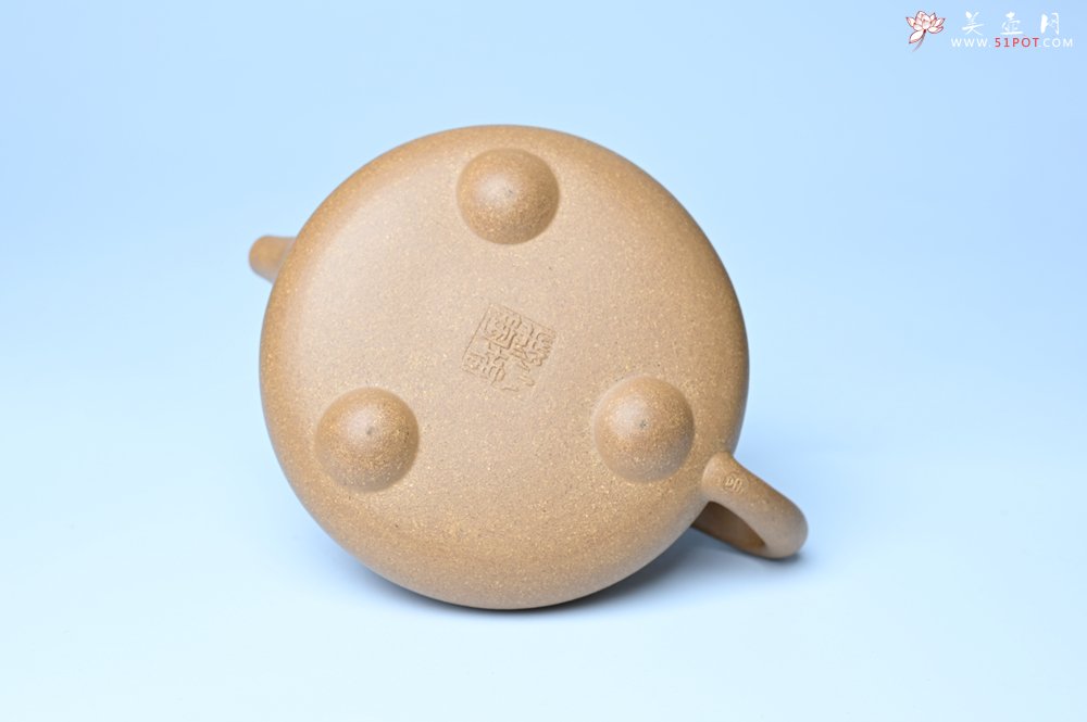 紫砂壶图片：潜力股周小培全手工老黄段泥（家藏老料 油润无比 识者自知）景舟石瓢 装饰鳜鱼图 双贵图 寓意富贵如意 - 宜兴紫砂壶网