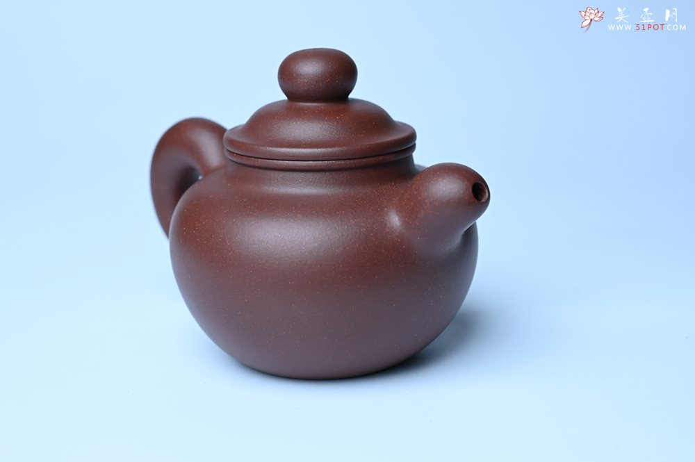 紫砂壶图片：迎中秋特惠 周老师精工力作 道洪圆珠 超精致 出水如柱 - 宜兴紫砂壶网