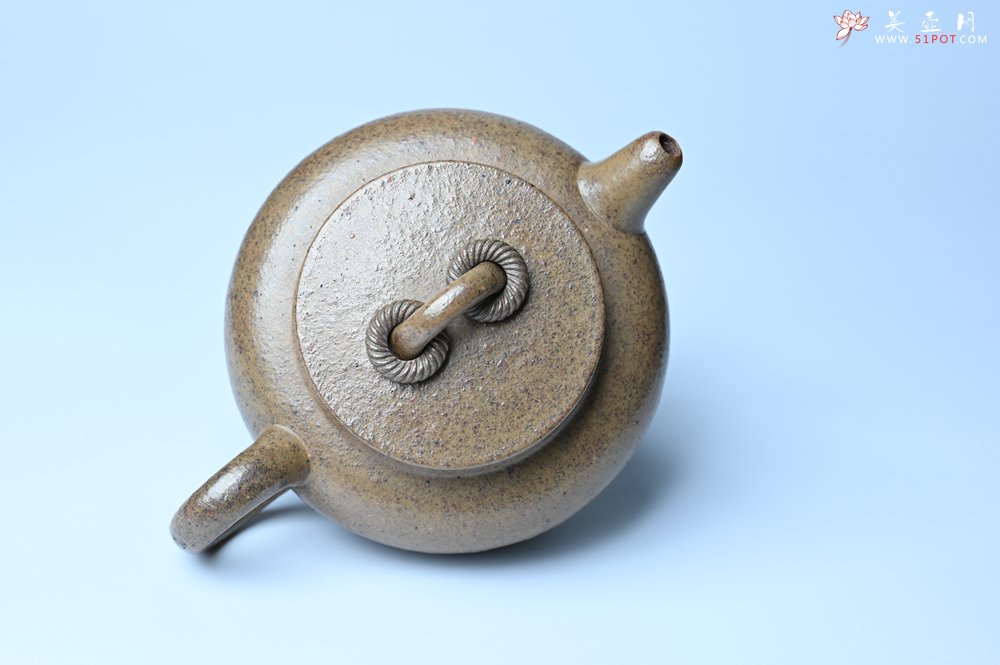 紫砂壶图片：美壶特惠 优质柴烧双圈壶 茶人醉爱 - 宜兴紫砂壶网