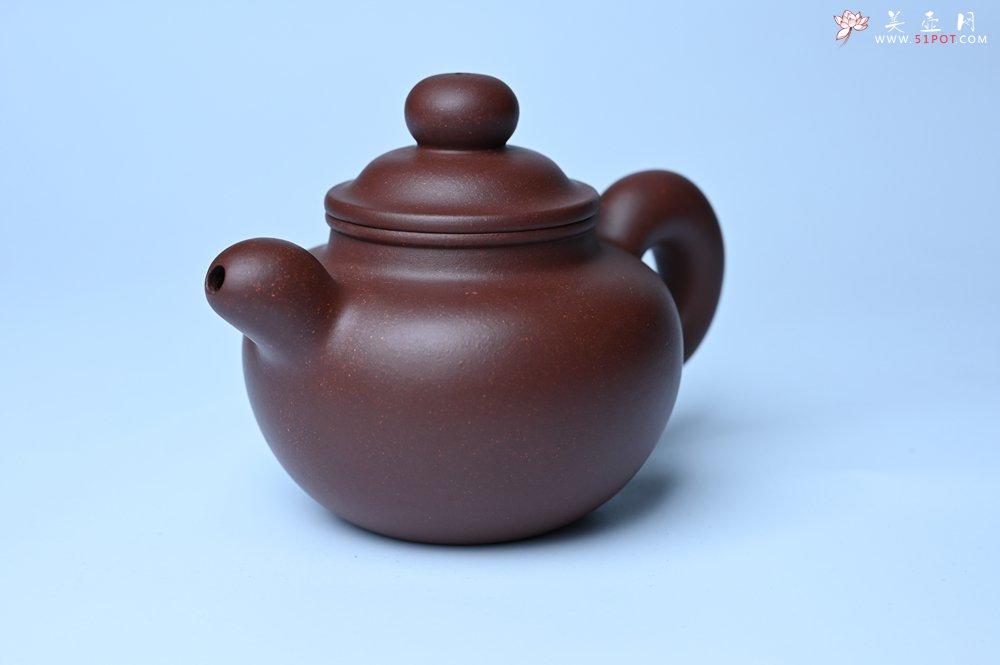 紫砂壶图片：迎中秋特惠 周老师精工力作 道洪圆珠 超精致 出水如柱 - 宜兴紫砂壶网