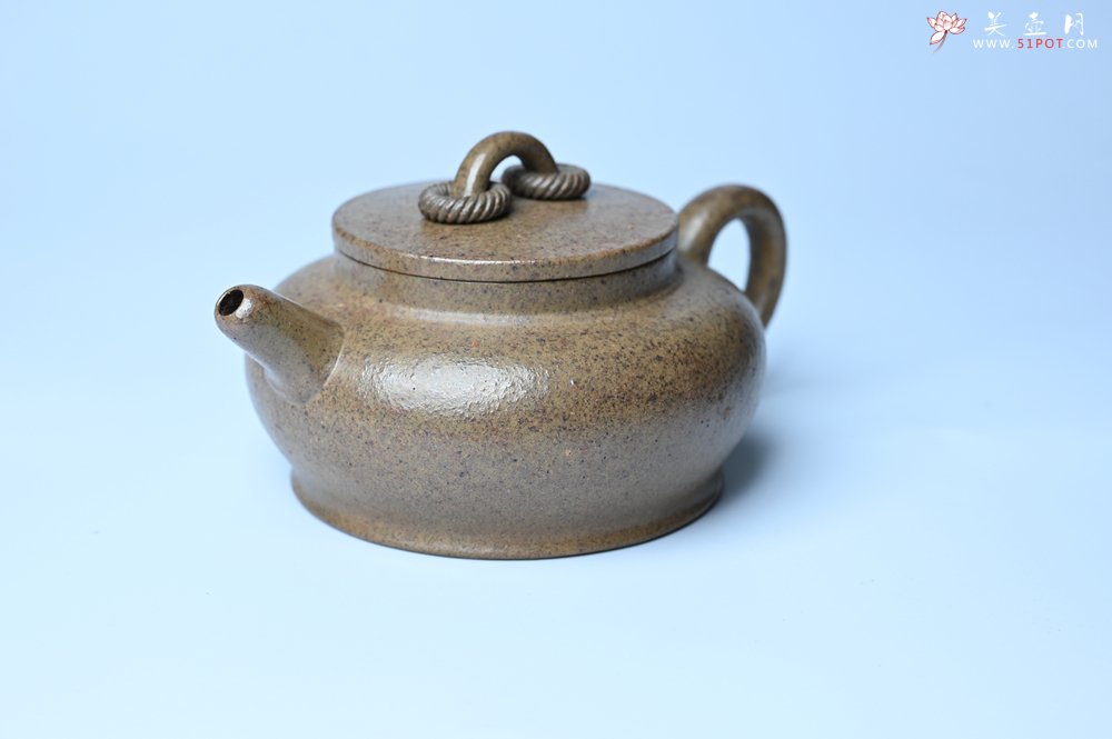 紫砂壶图片：美壶特惠 优质柴烧双圈壶 茶人醉爱 - 宜兴紫砂壶网