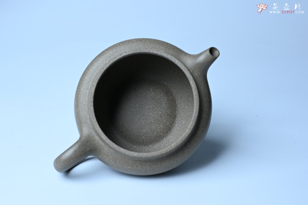 紫砂壶图片：美壶特惠 特好芝麻绿泥云帆紫砂壶 茶人醉爱 - 宜兴紫砂壶网