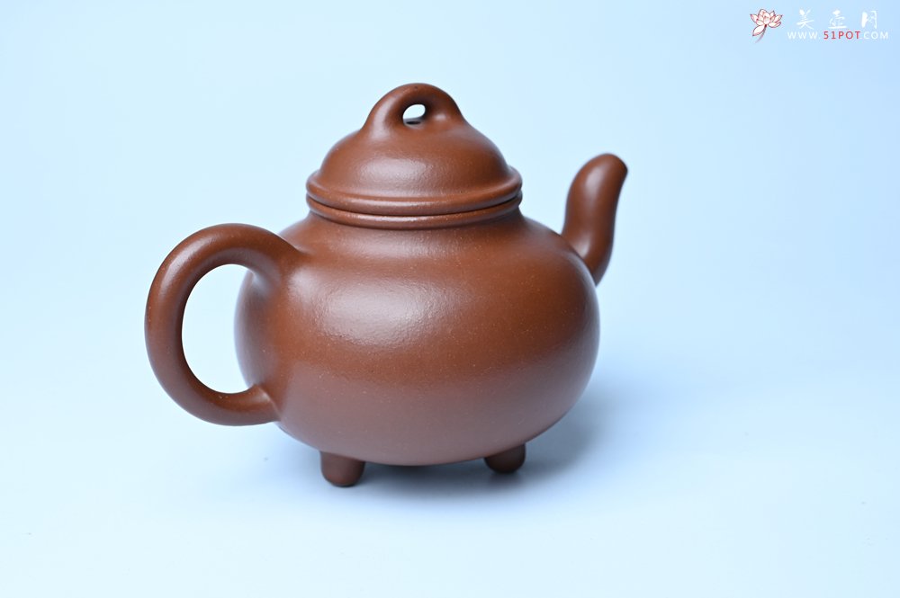 紫砂壶图片：潜力股周小培老师 特好清水泥全手工过桥乳鼎壶 期待与您结缘 - 宜兴紫砂壶网