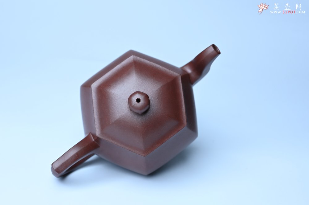 紫砂壶图片：全手工六方高韵 韵味悠长 - 宜兴紫砂壶网