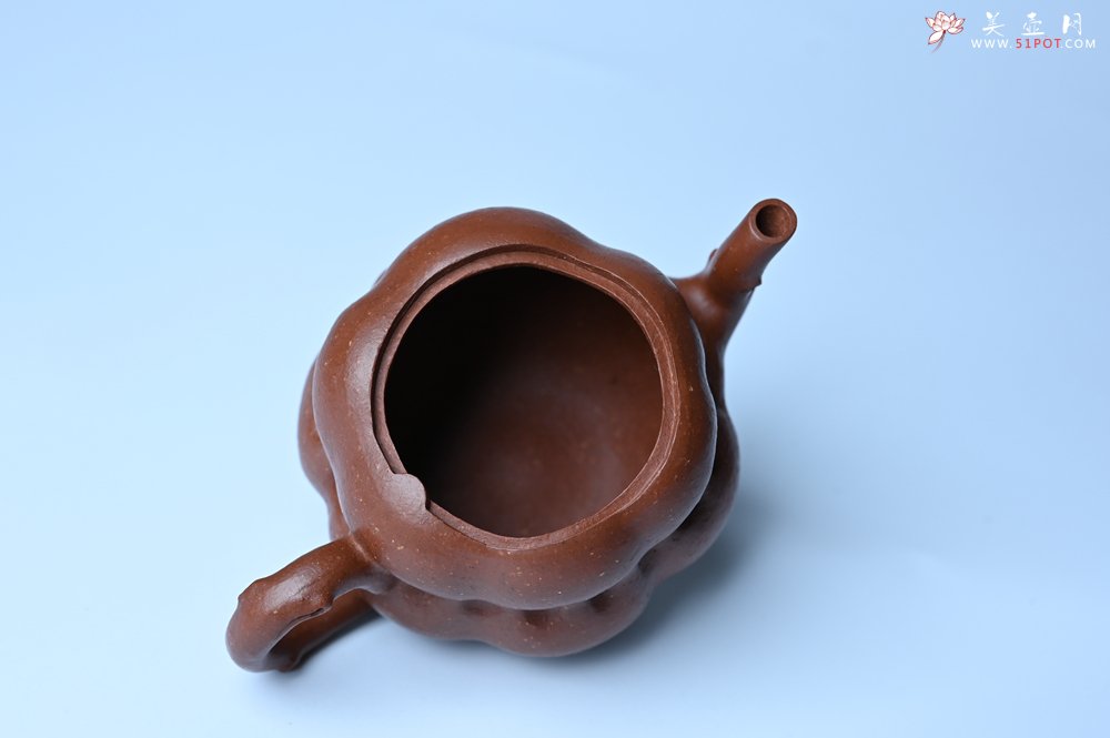 紫砂壶图片：美壶特惠 特好降坡泥 柿柿如意紫砂壶 肌理丰富生动 - 宜兴紫砂壶网