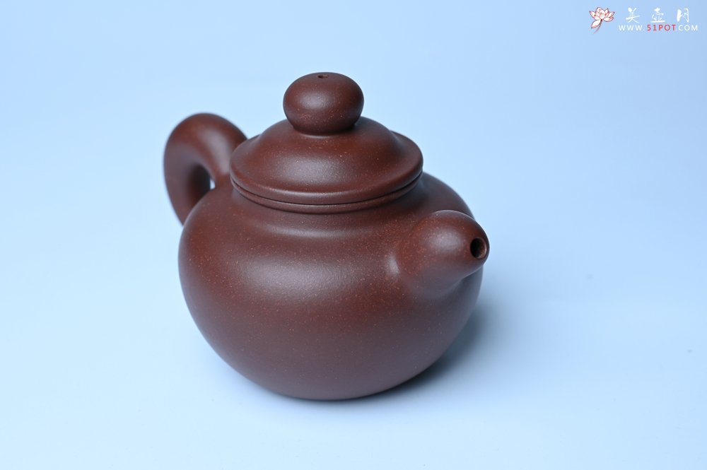 紫砂壶图片：迎中秋特惠 周老师精工力作 道洪圆珠 超精致 出水如柱 - 宜兴紫砂壶网