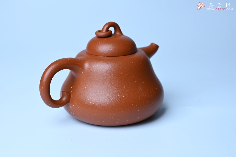 紫砂壶图片：美壶特惠 特好铺砂红泥福禄葫芦壶 茶人醉爱 - 宜兴紫砂壶网