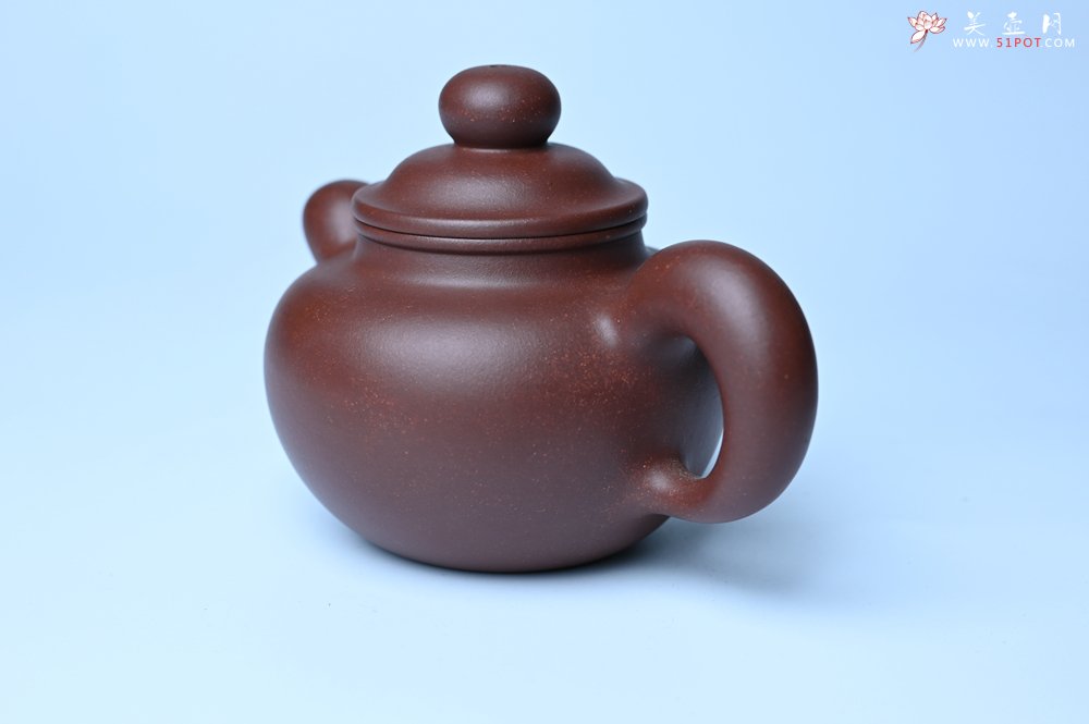 紫砂壶图片：迎中秋特惠 周老师精工力作 道洪圆珠 超精致 出水如柱 - 宜兴紫砂壶网