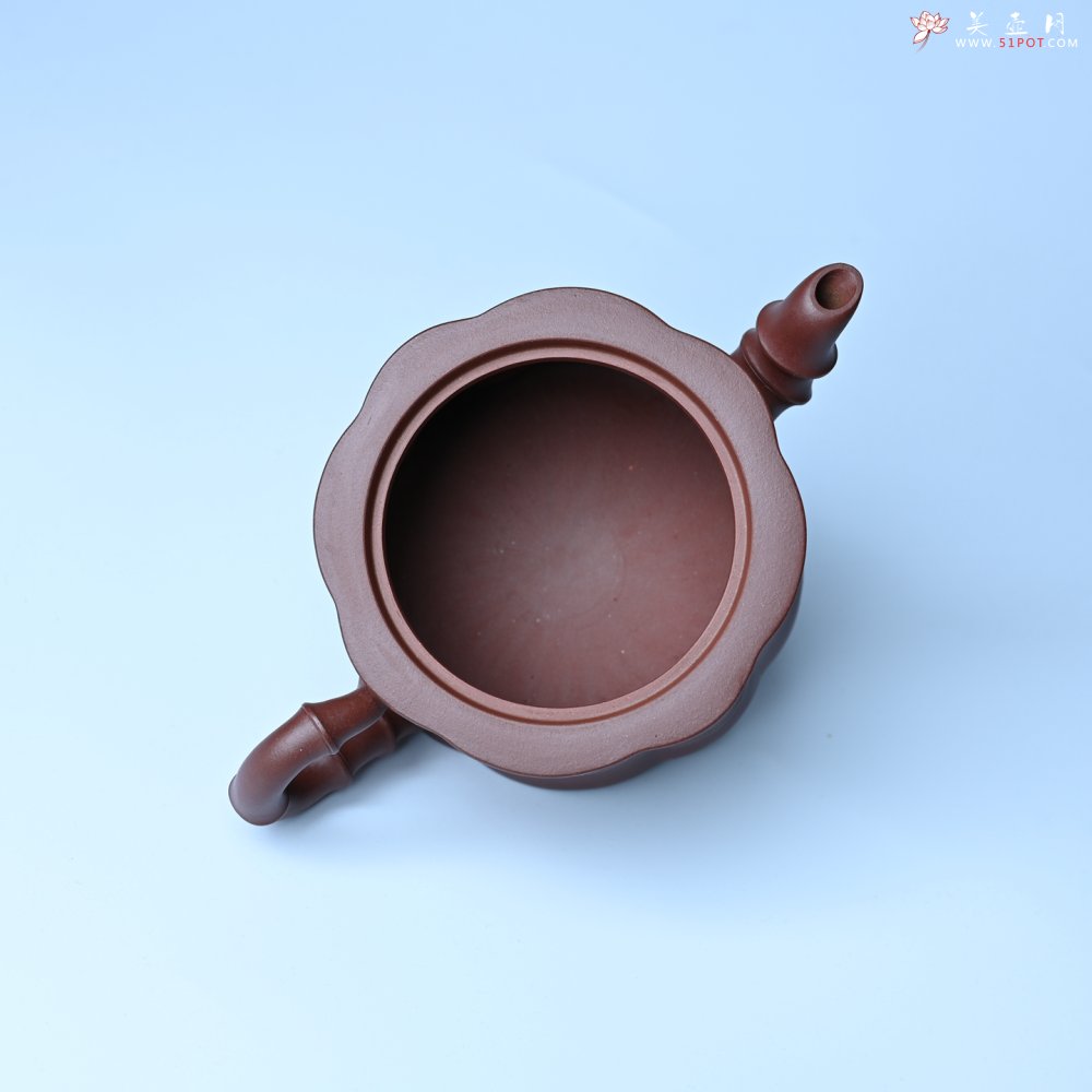 紫砂壶图片：美壶特惠 紫砂壶手工手制优质紫泥八段竹壶 茶人醉爱 - 宜兴紫砂壶网